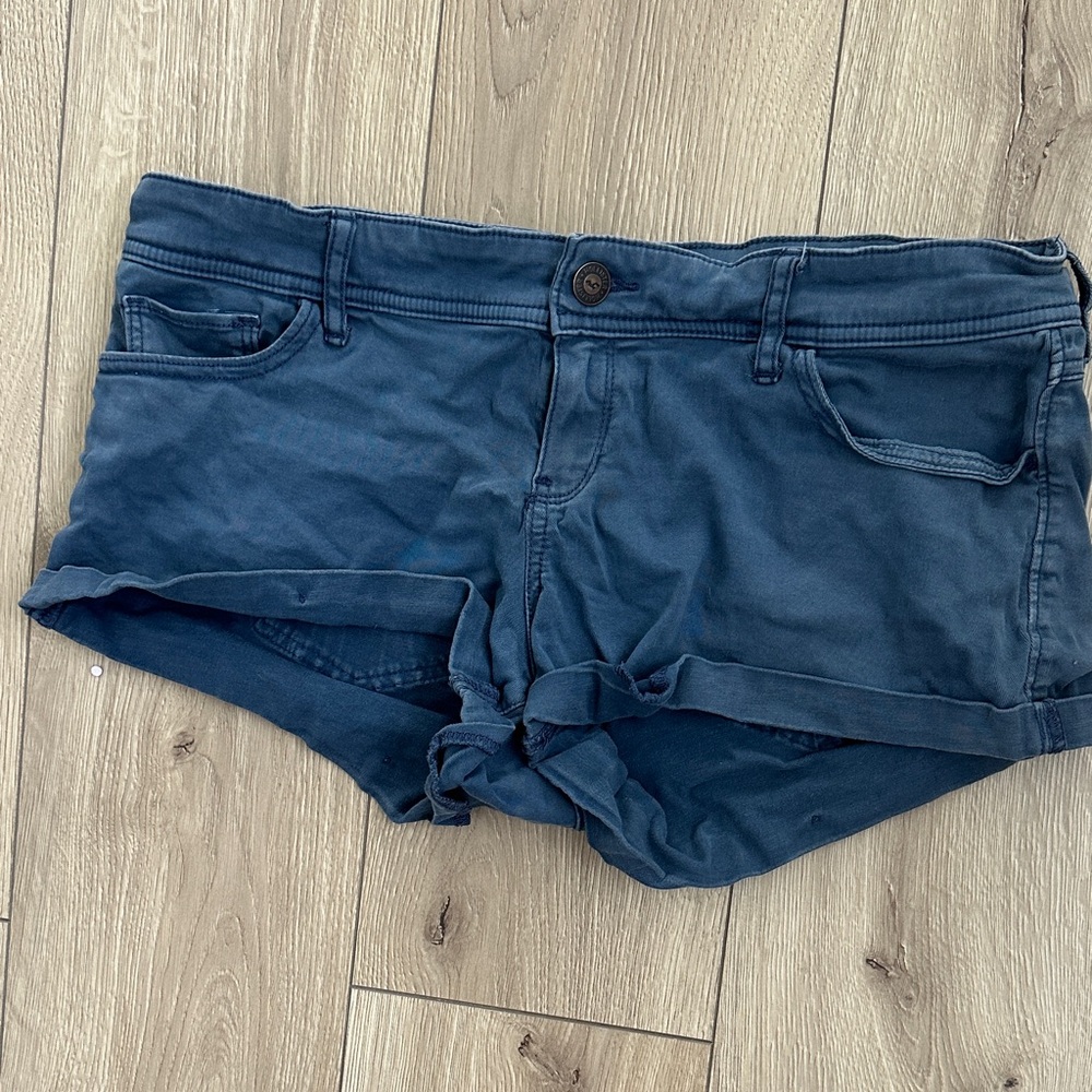 Women's Blue Denim Shorts